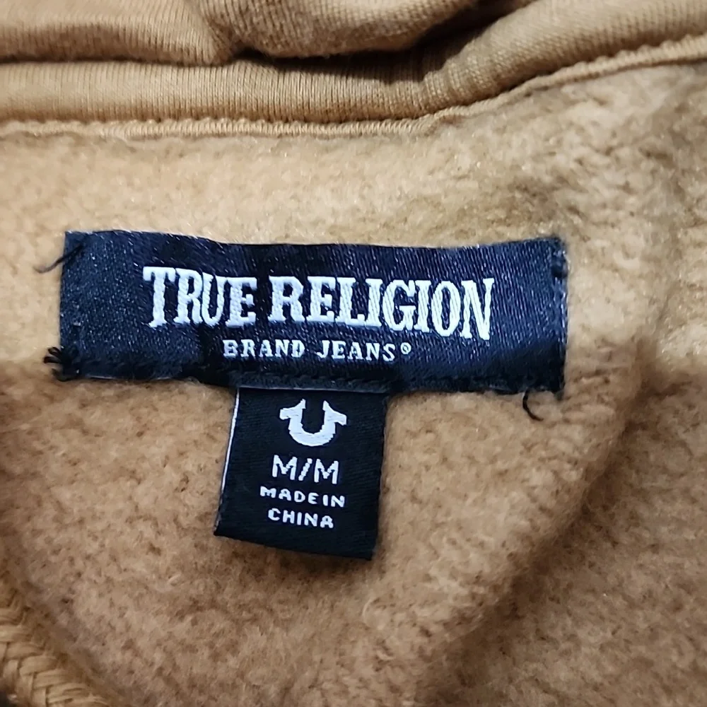 True Religion  Brown Multi-patch Hoodie